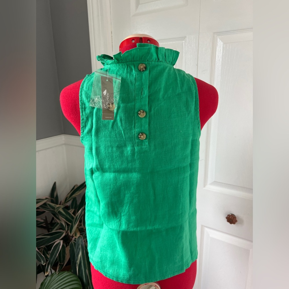 J. Crew Ruffle Neck Blouse - Picture 3 of 7